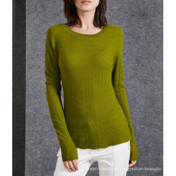 17PKCS502 2017 knit wool cashmere knitted dama suéter